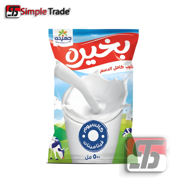 لبن بخير نص كيلو