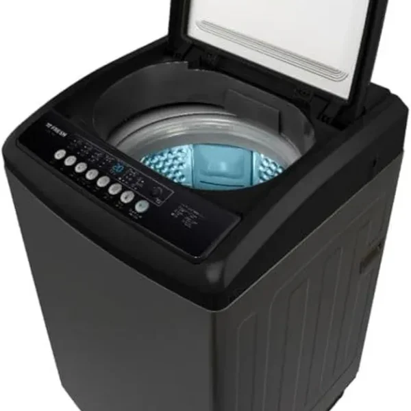 غسالة تحميل علوي 12 كجم من فريش - فولاذي غامق