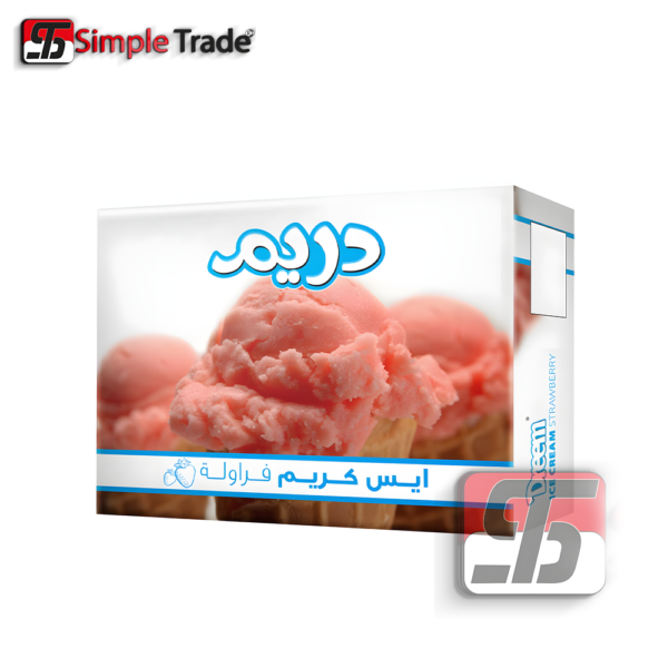 ايس كريم دريم فراوله
