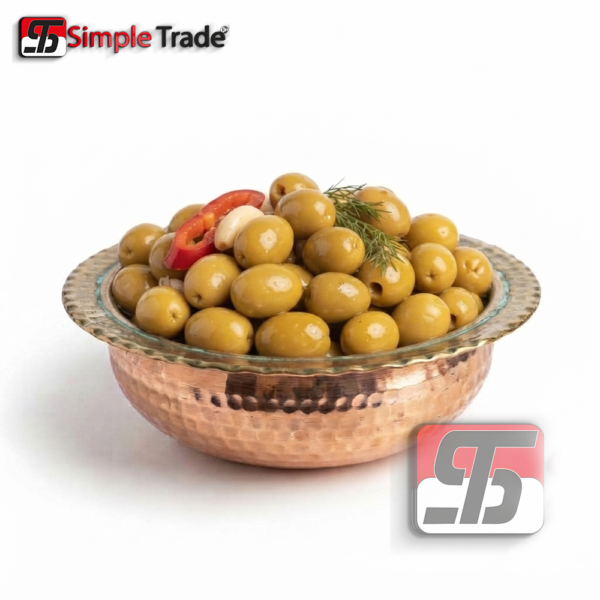 زيتون اخضر 1/8